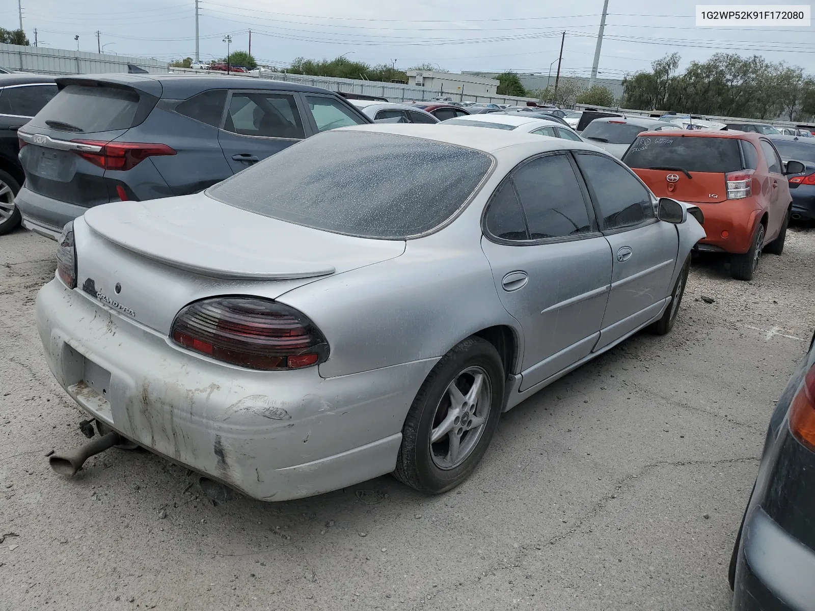 2001 Pontiac Grand Prix Gt VIN: 1G2WP52K91F172080 Lot: 56709354