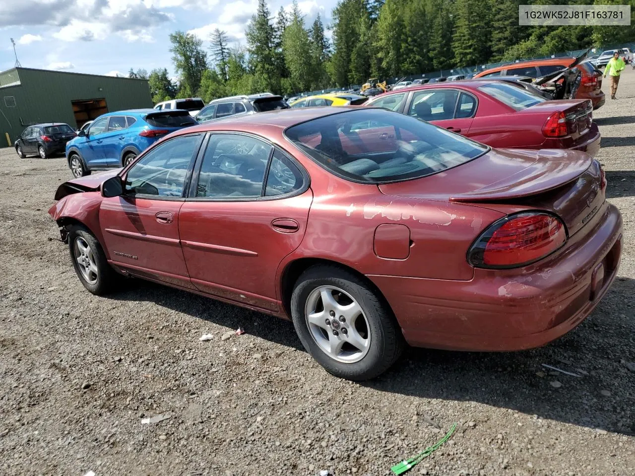 1G2WK52J81F163781 2001 Pontiac Grand Prix Se