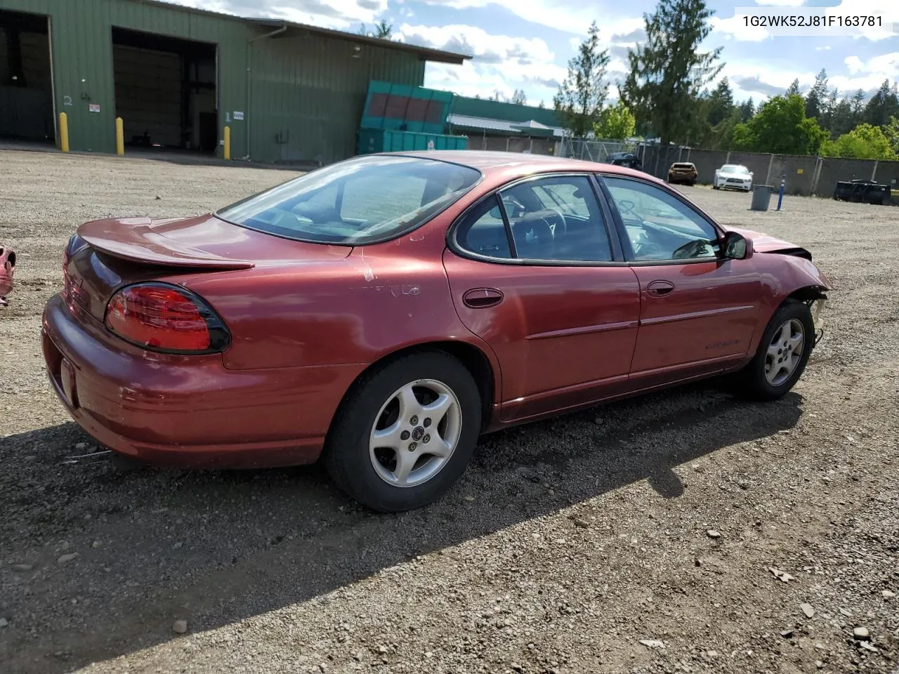 2001 Pontiac Grand Prix Se VIN: 1G2WK52J81F163781 Lot: 56906664