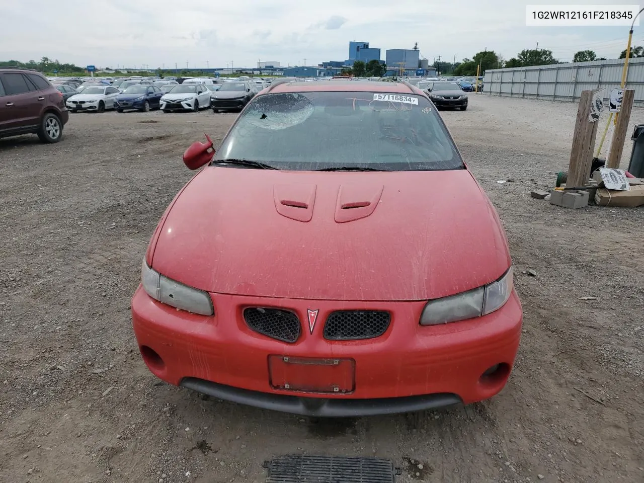 1G2WR12161F218345 2001 Pontiac Grand Prix Gtp