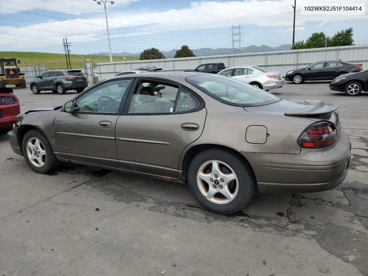 1G2WK52J51F104414 2001 Pontiac Grand Prix Se