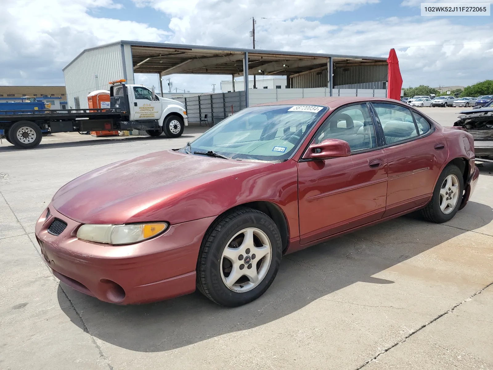 1G2WK52J11F272065 2001 Pontiac Grand Prix Se