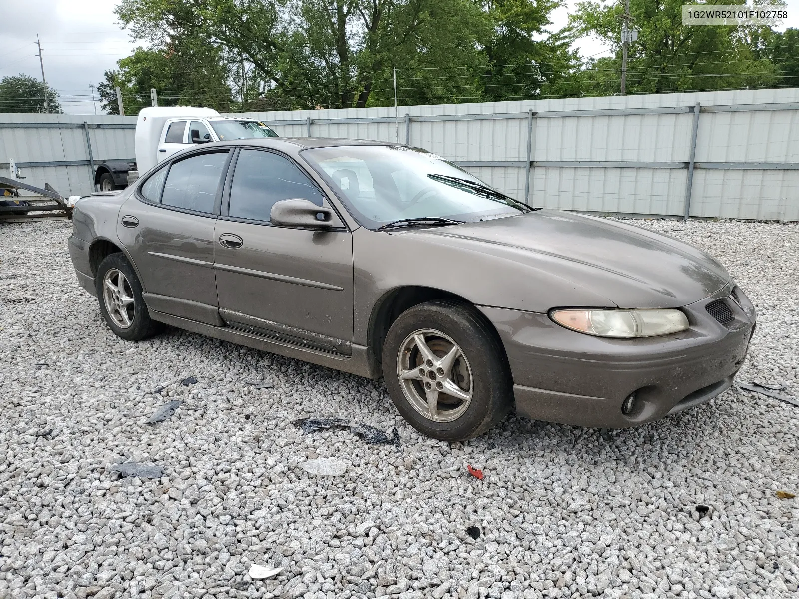 2001 Pontiac Grand Prix Gtp VIN: 1G2WR52101F102758 Lot: 64972614