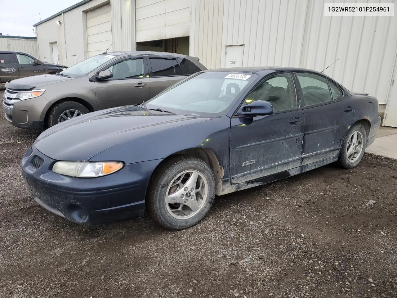 2001 Pontiac Grand Prix Gtp VIN: 1G2WR52101F254961 Lot: 74536173