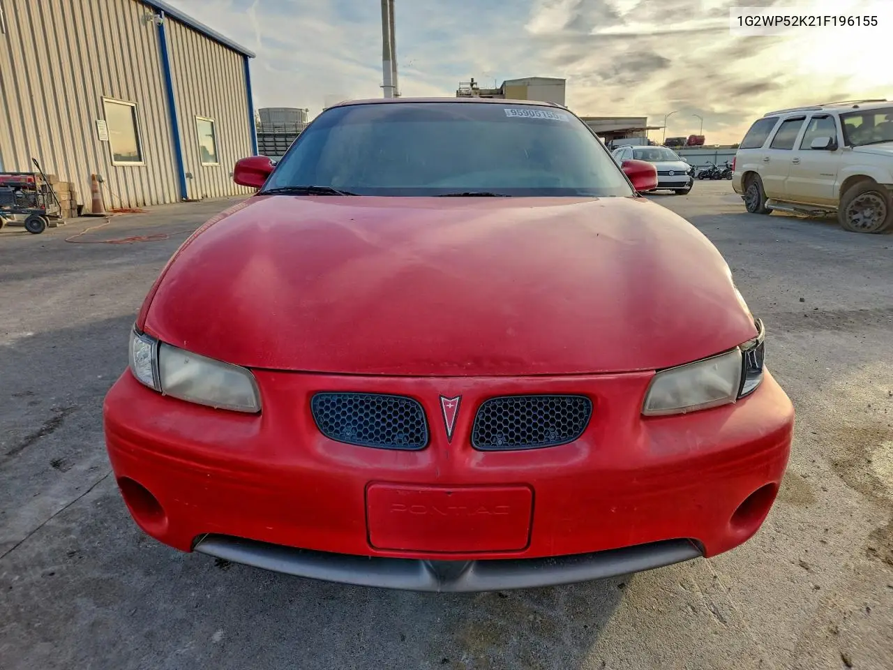 1G2WP52K21F196155 2001 Pontiac Grand Prix Gt