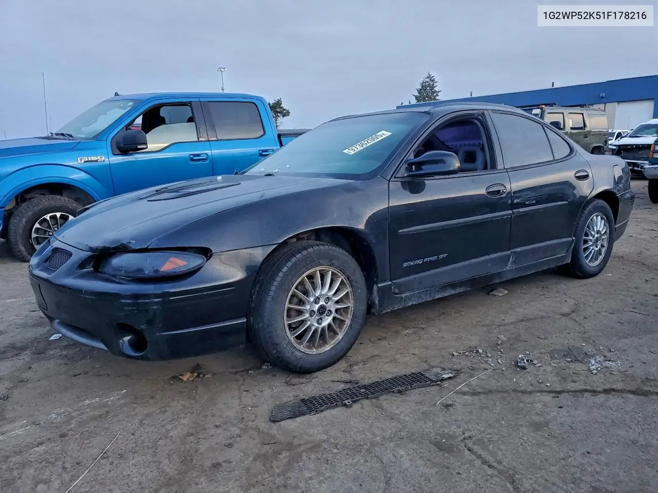 1G2WP52K51F178216 2001 Pontiac Grand Prix Gt