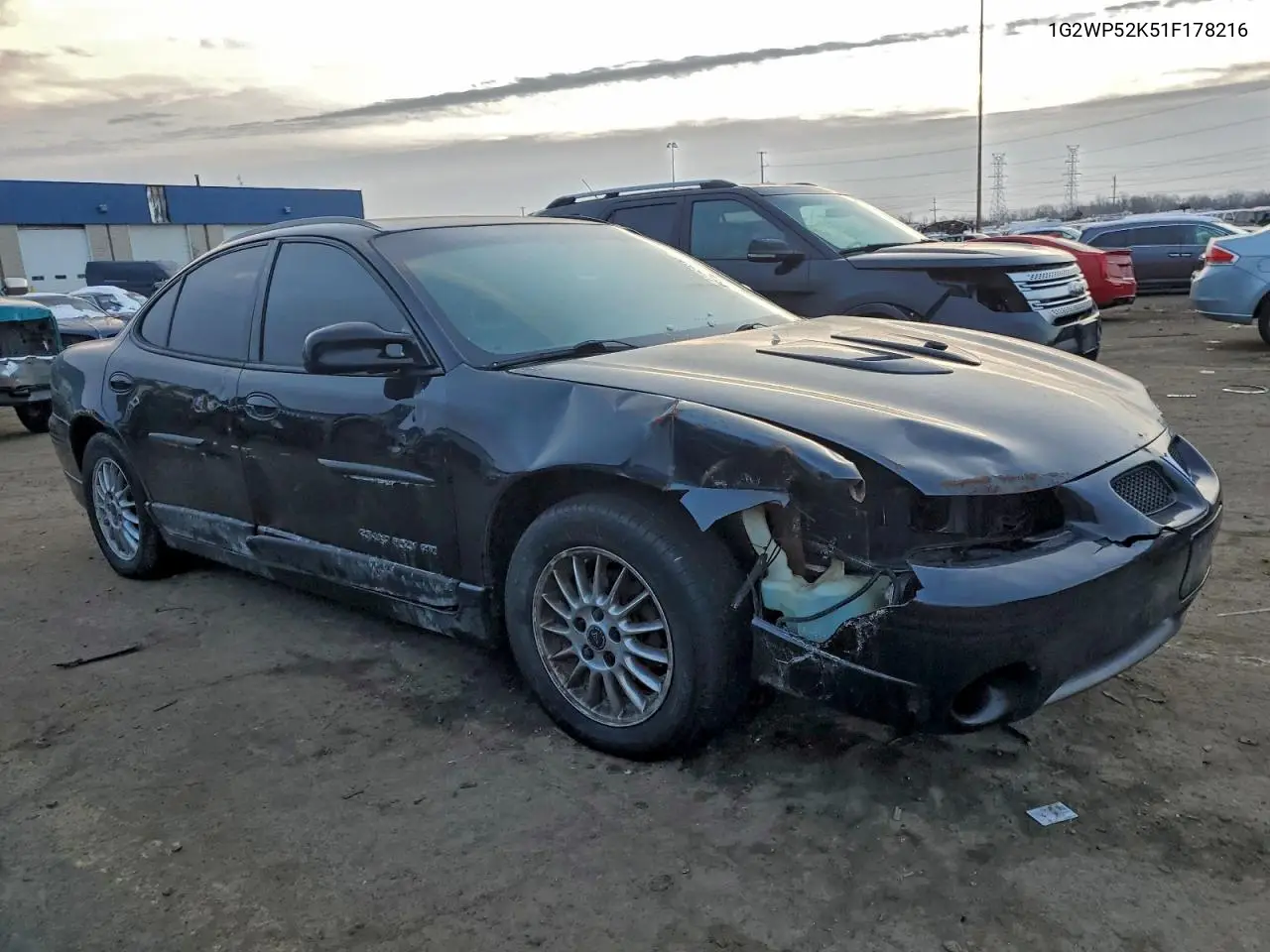 1G2WP52K51F178216 2001 Pontiac Grand Prix Gt