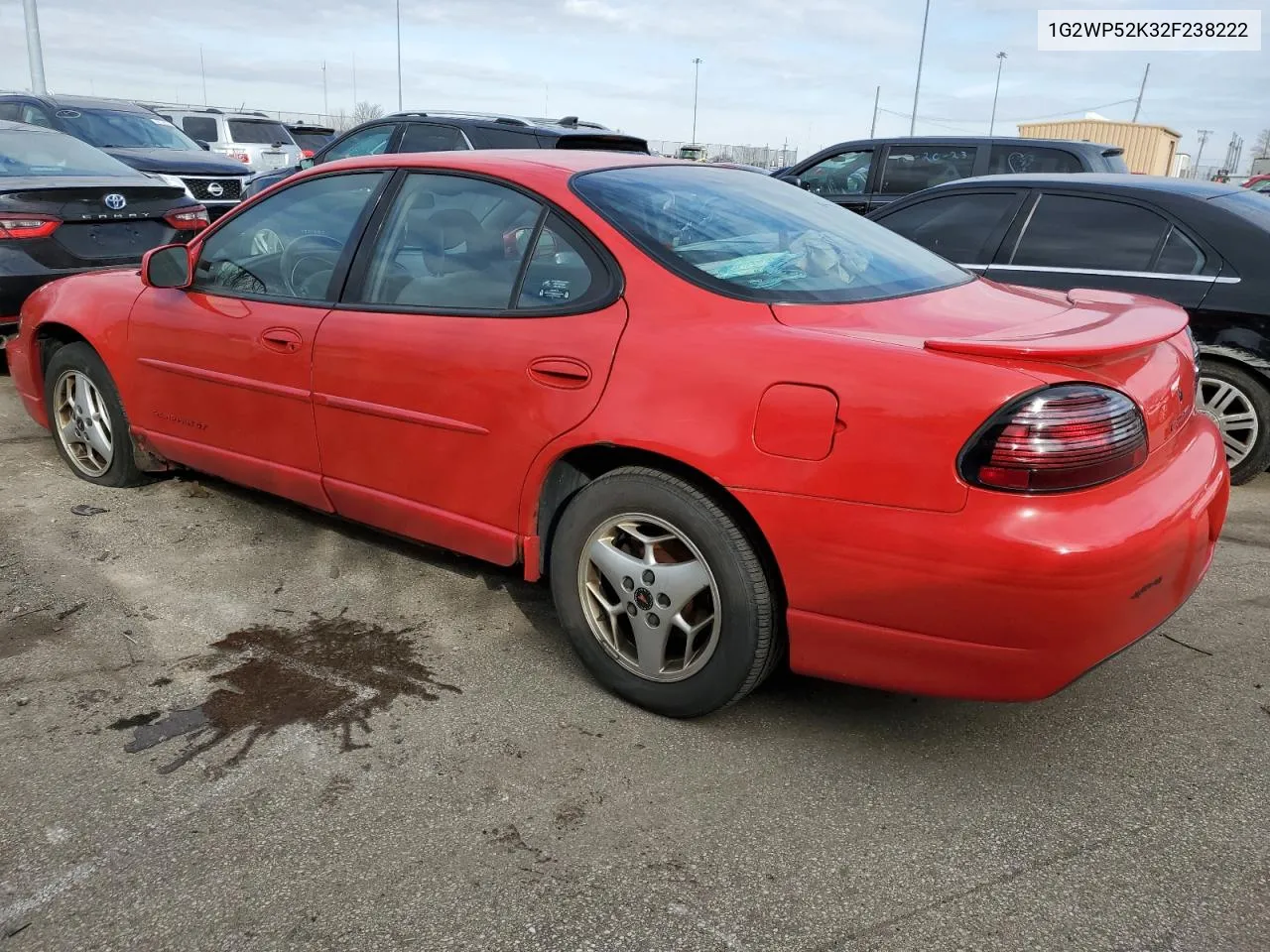 1G2WP52K32F238222 2002 Pontiac Grand Prix Gt