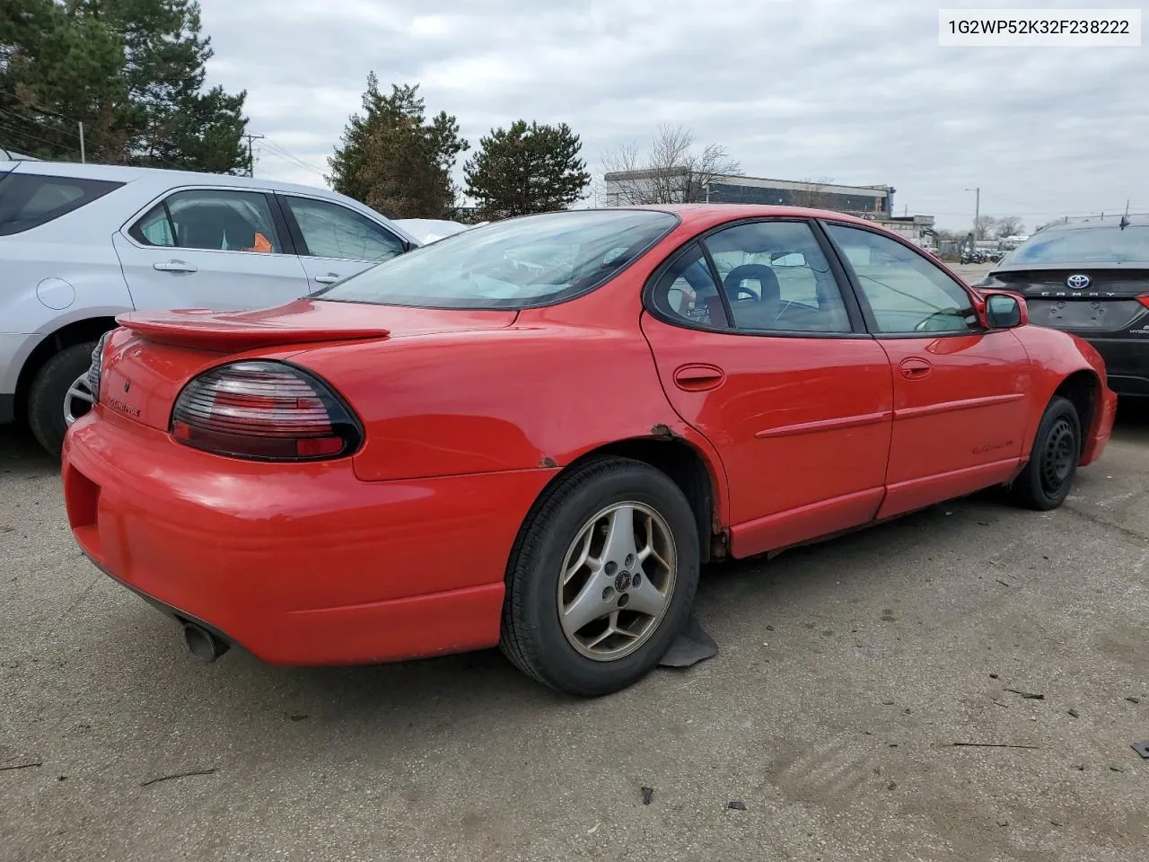 1G2WP52K32F238222 2002 Pontiac Grand Prix Gt