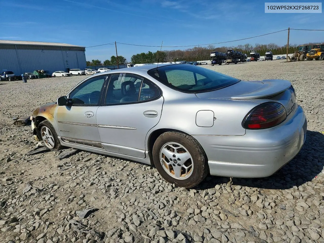 2002 Pontiac Grand Prix Gt VIN: 1G2WP52KX2F268723 Lot: 49310786