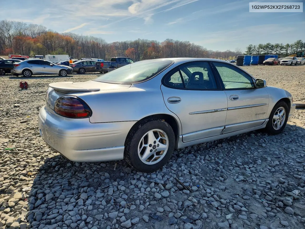 2002 Pontiac Grand Prix Gt VIN: 1G2WP52KX2F268723 Lot: 49310786