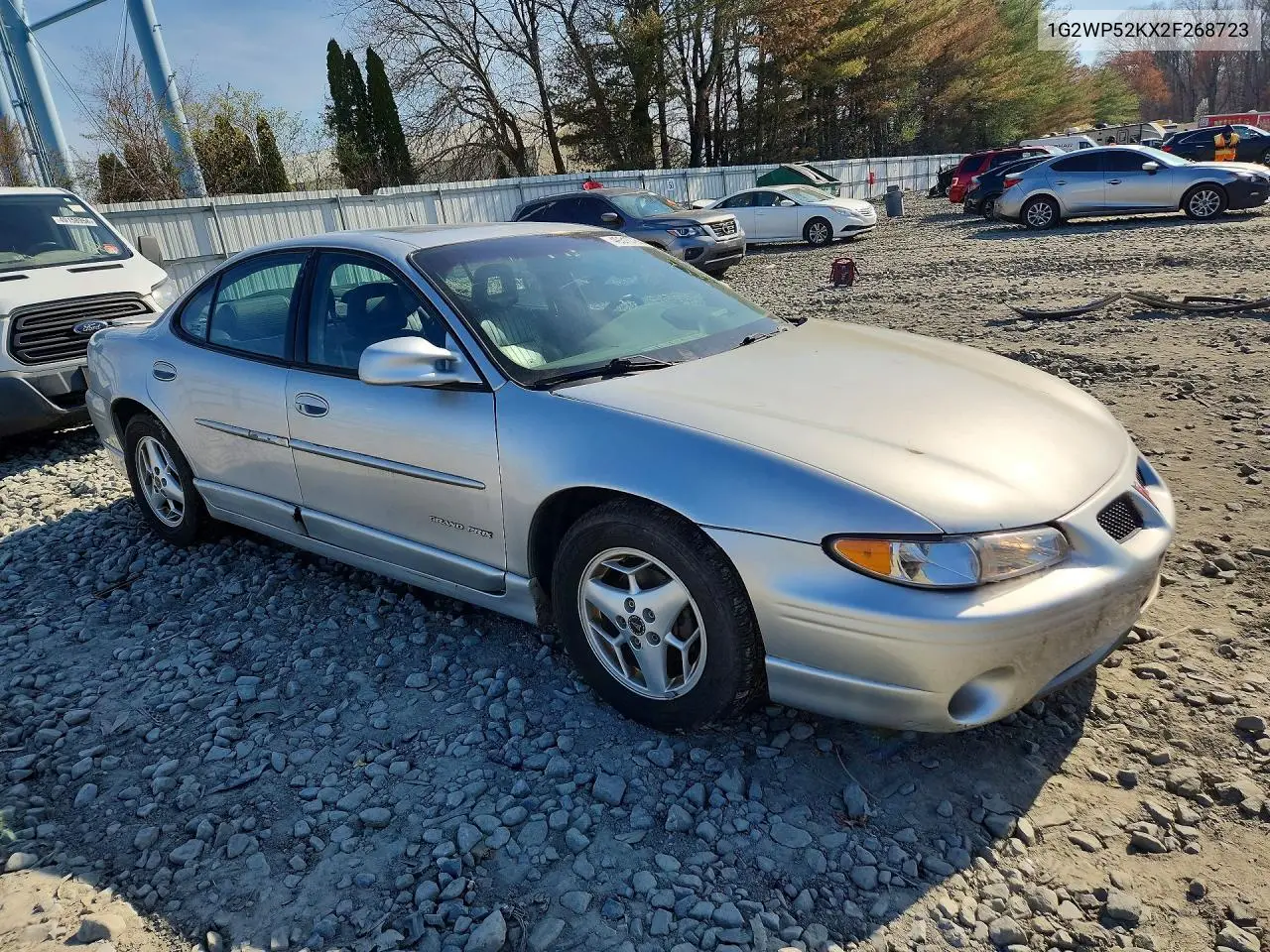 2002 Pontiac Grand Prix Gt VIN: 1G2WP52KX2F268723 Lot: 49310786