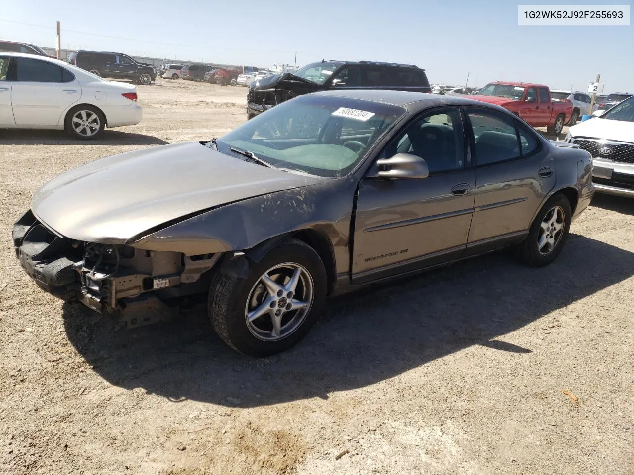 2002 Pontiac Grand Prix Se VIN: 1G2WK52J92F255693 Lot: 50882304