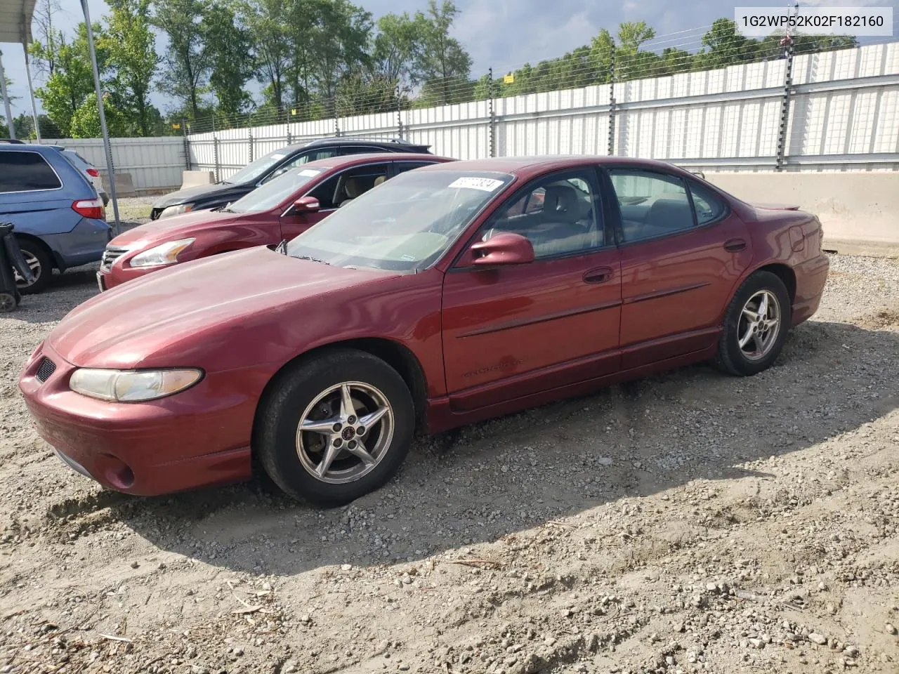 1G2WP52K02F182160 2002 Pontiac Grand Prix Gt