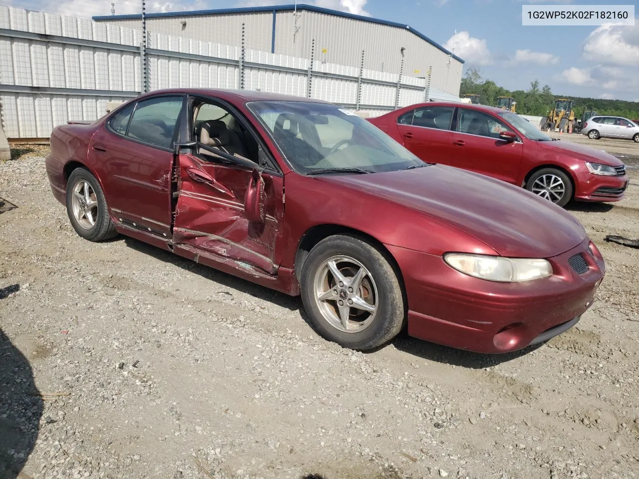 1G2WP52K02F182160 2002 Pontiac Grand Prix Gt