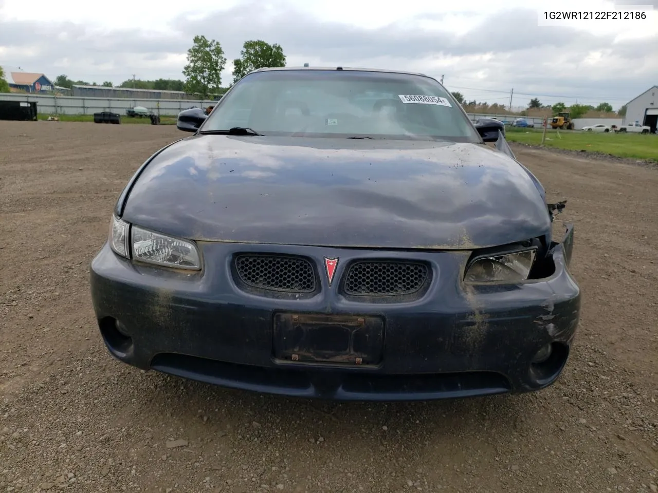 1G2WR12122F212186 2002 Pontiac Grand Prix Gtp