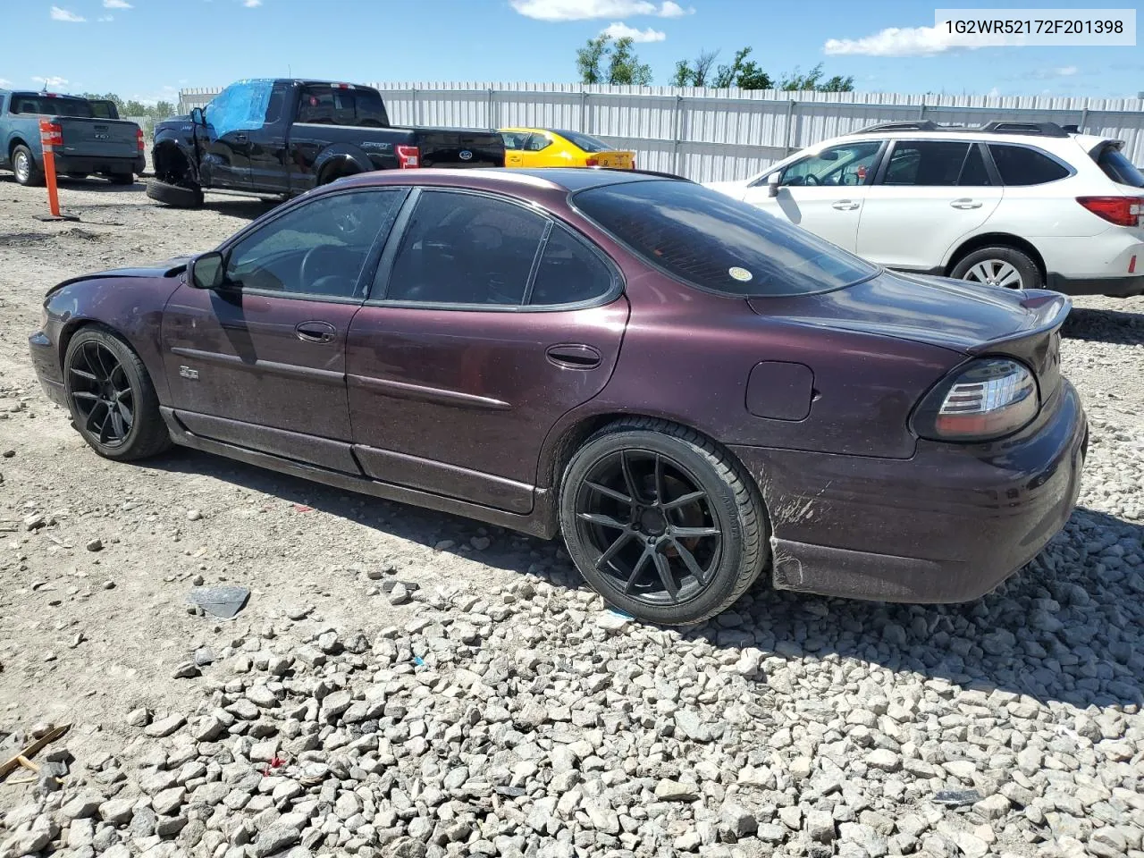 1G2WR52172F201398 2002 Pontiac Grand Prix Gtp