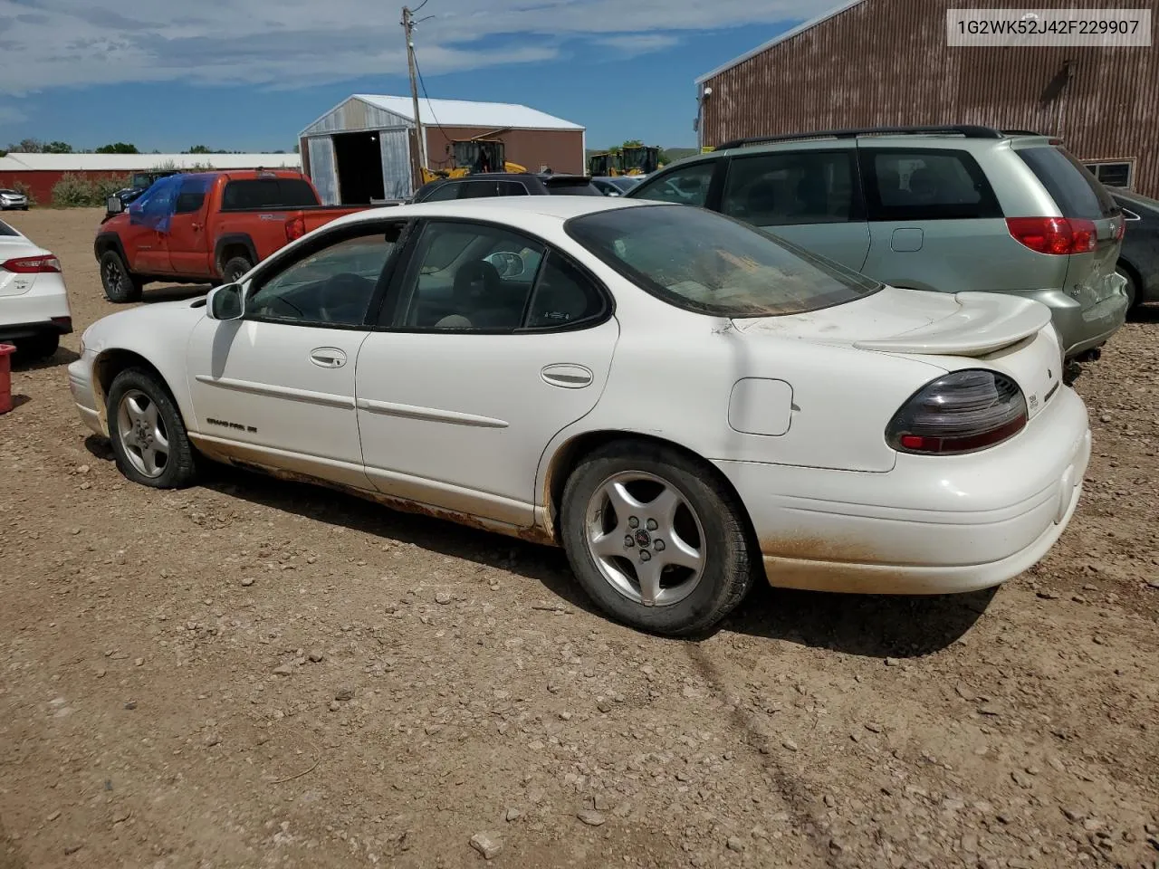 2002 Pontiac Grand Prix Se VIN: 1G2WK52J42F229907 Lot: 58113564