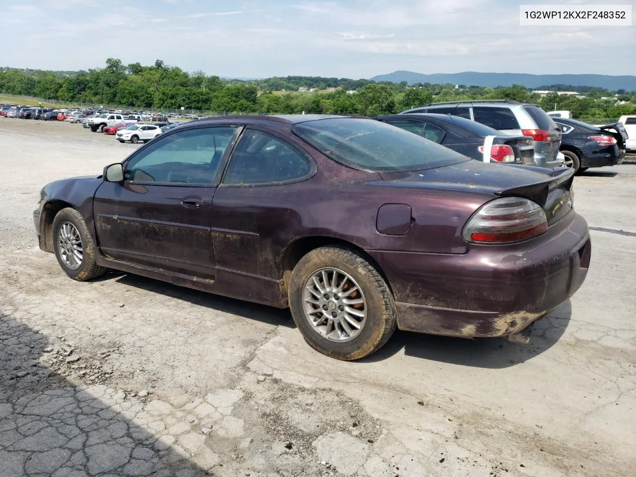 2002 Pontiac Grand Prix Gt VIN: 1G2WP12KX2F248352 Lot: 59057464