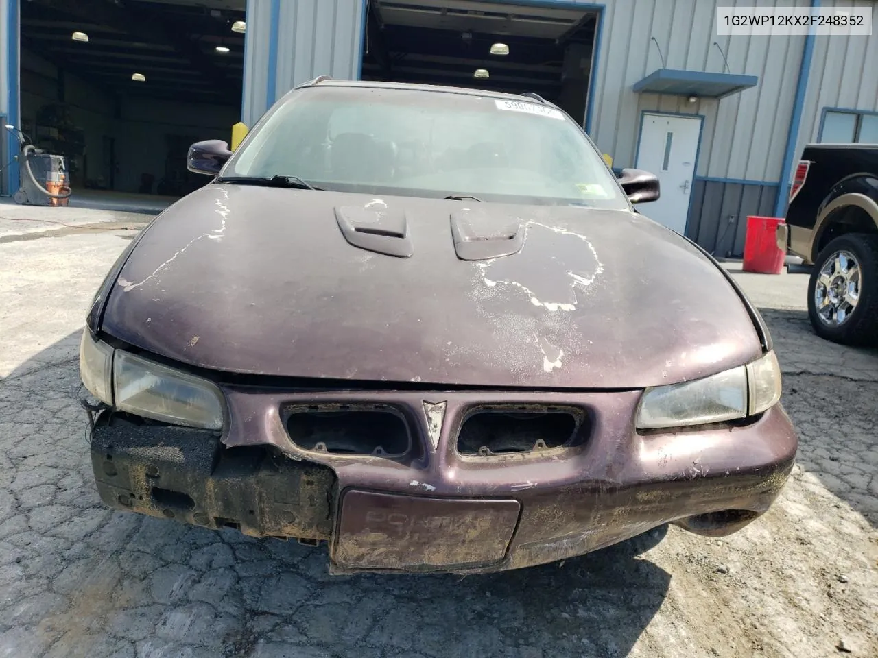 2002 Pontiac Grand Prix Gt VIN: 1G2WP12KX2F248352 Lot: 59057464