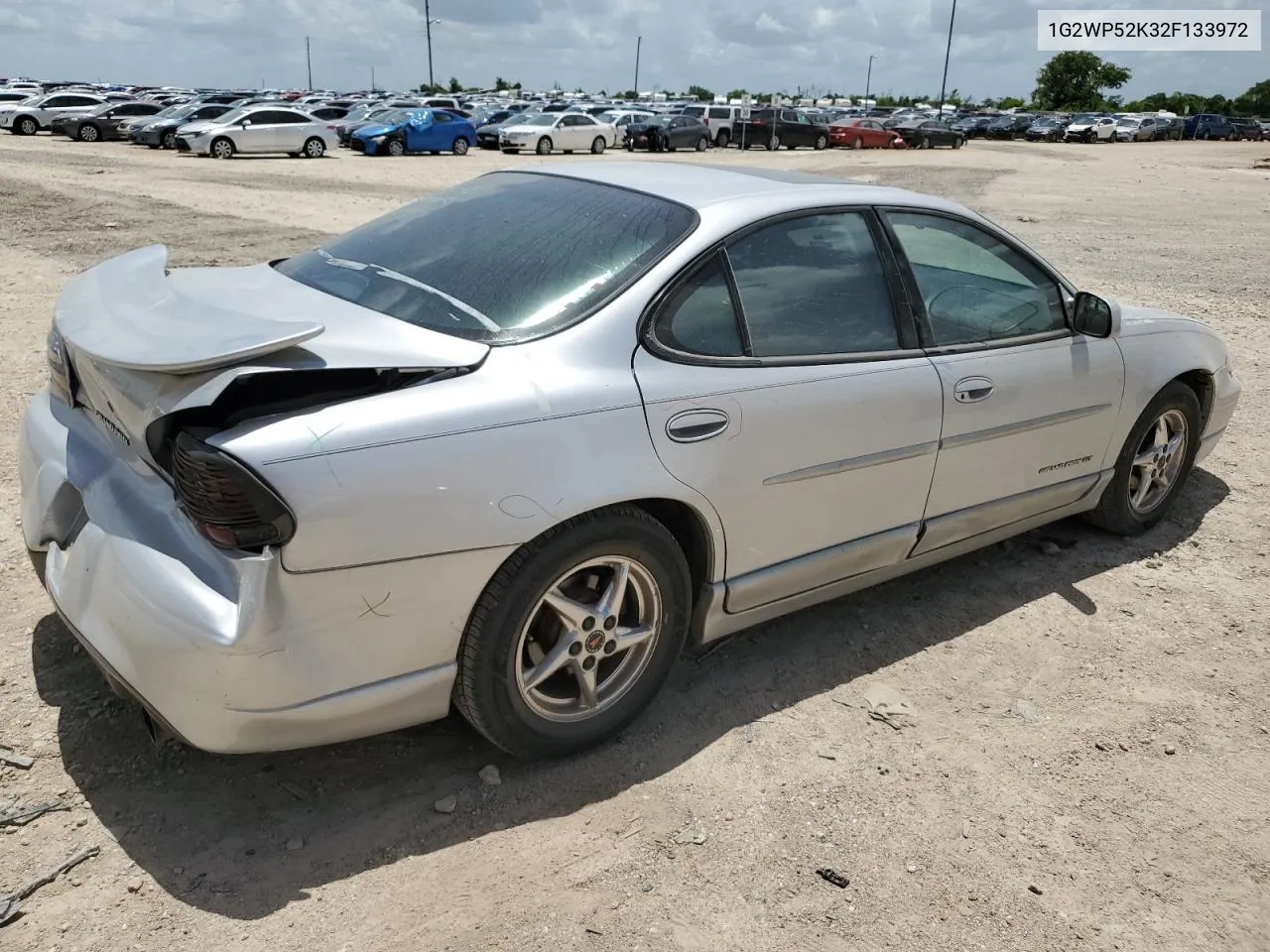 2002 Pontiac Grand Prix Gt VIN: 1G2WP52K32F133972 Lot: 59106424