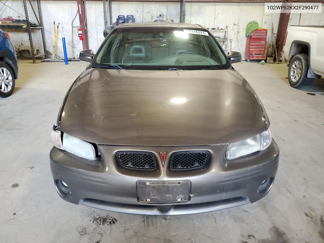 2002 Pontiac Grand Prix Gt VIN: 1G2WP52KX2F290477 Lot: 59416524