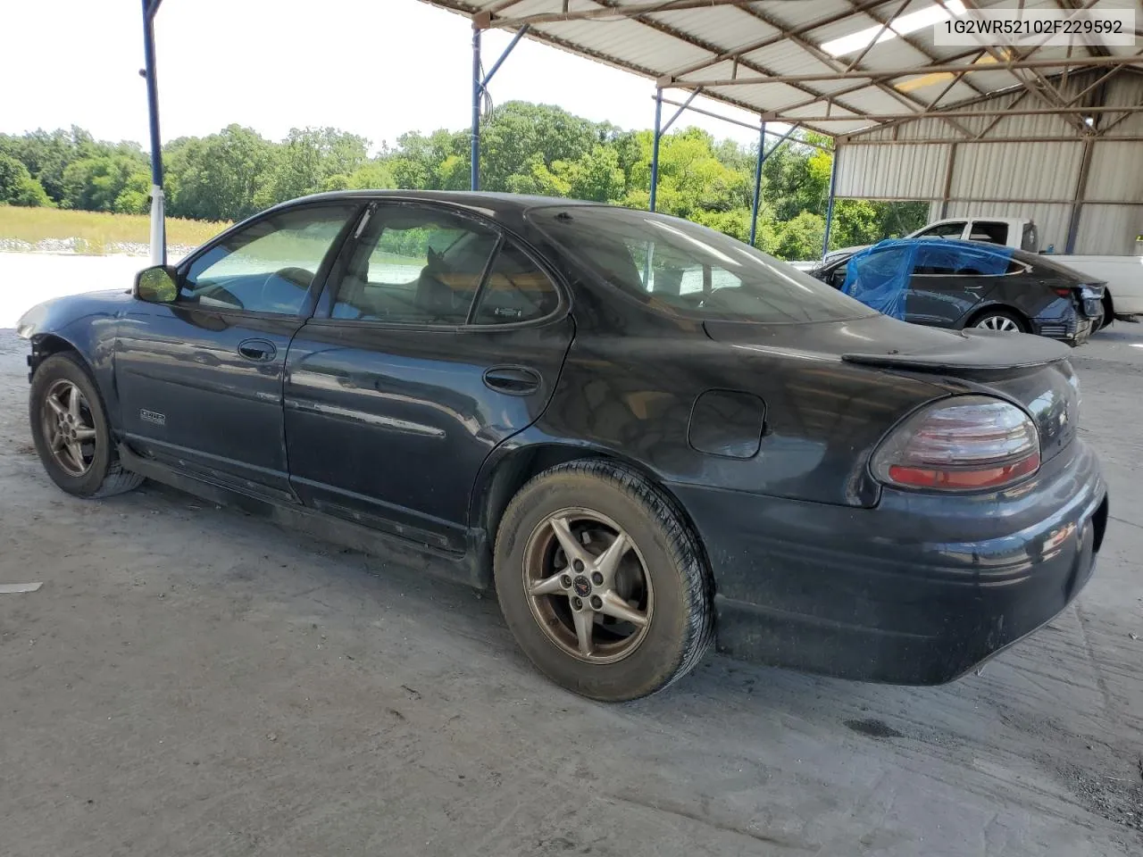 2002 Pontiac Grand Prix Gtp VIN: 1G2WR52102F229592 Lot: 60304914