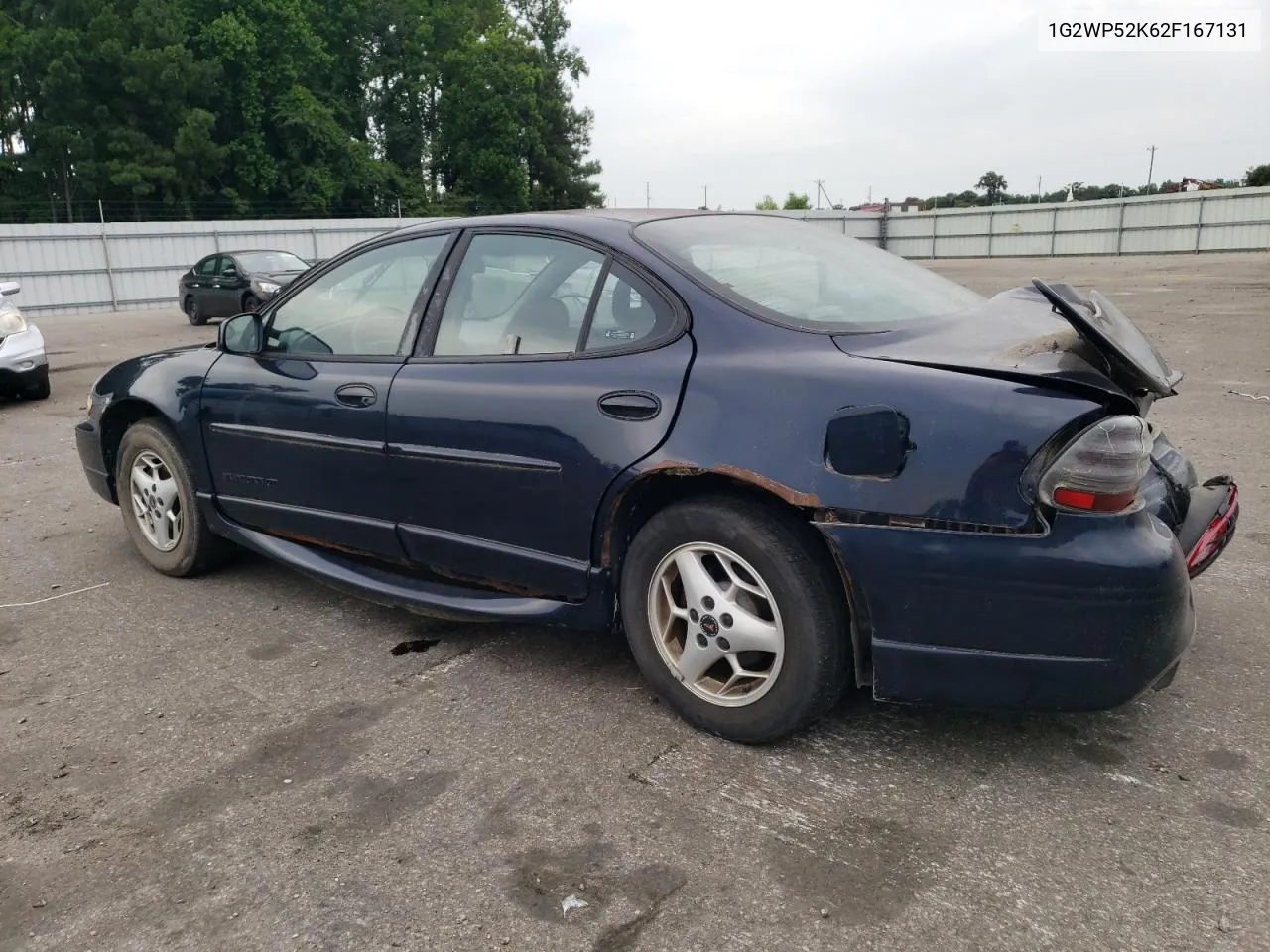 2002 Pontiac Grand Prix Gt VIN: 1G2WP52K62F167131 Lot: 60392654