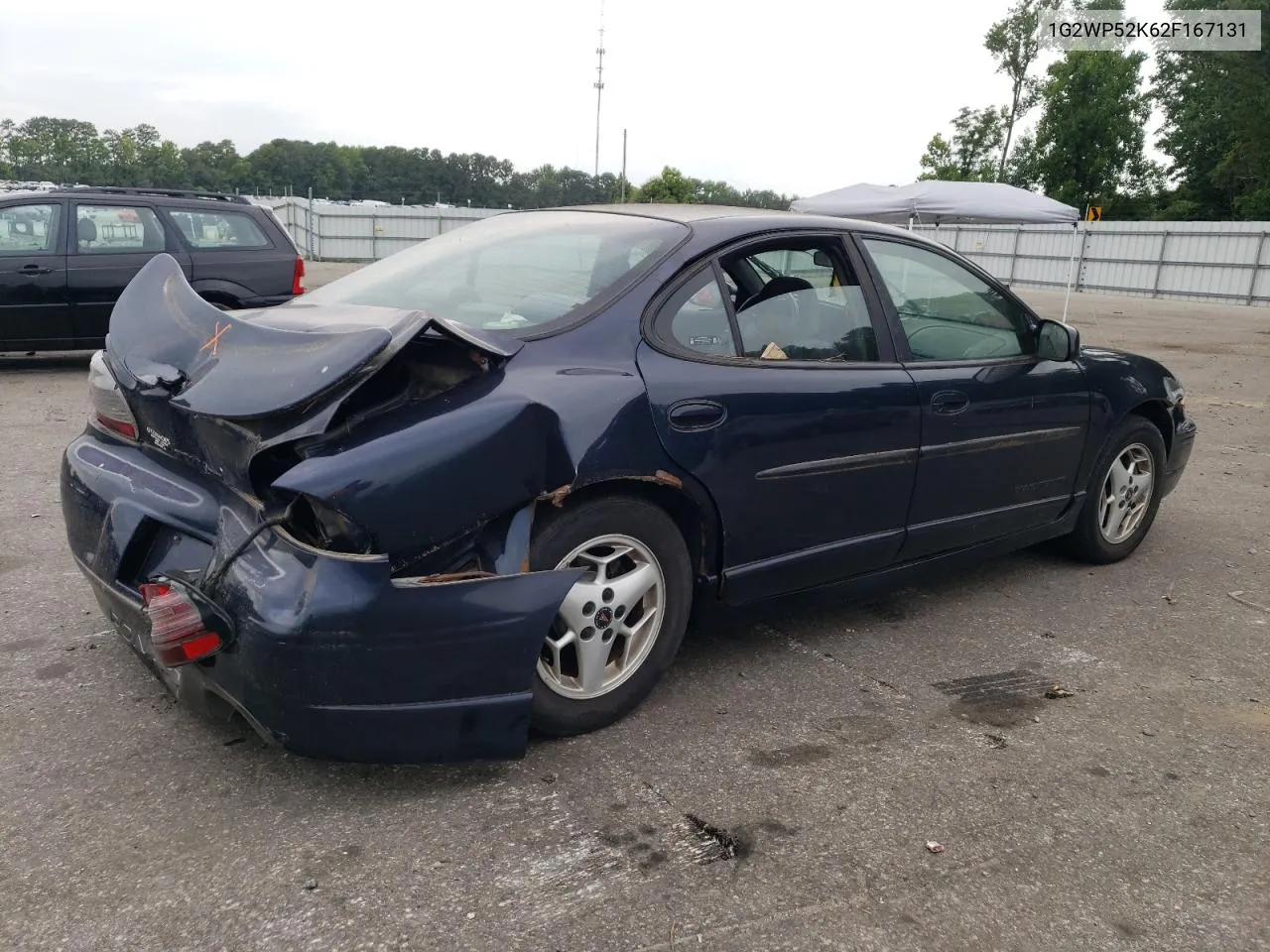 2002 Pontiac Grand Prix Gt VIN: 1G2WP52K62F167131 Lot: 60392654