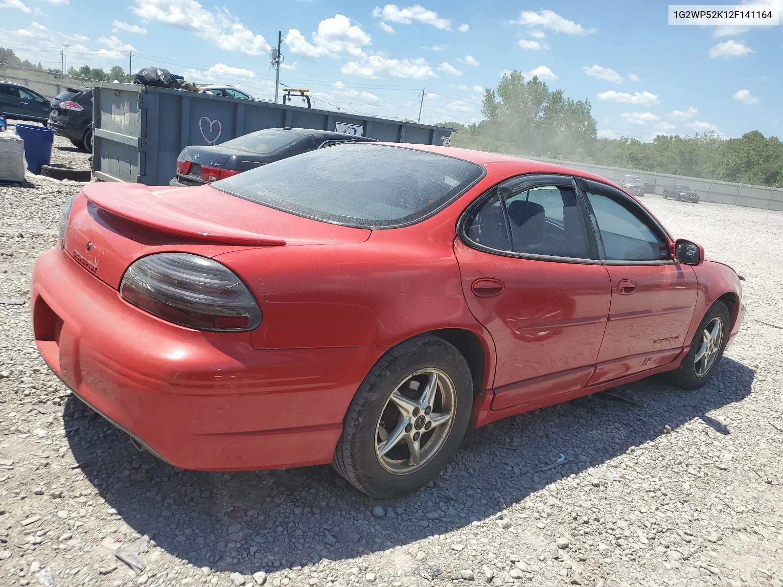 1G2WP52K12F141164 2002 Pontiac Grand Prix Gt