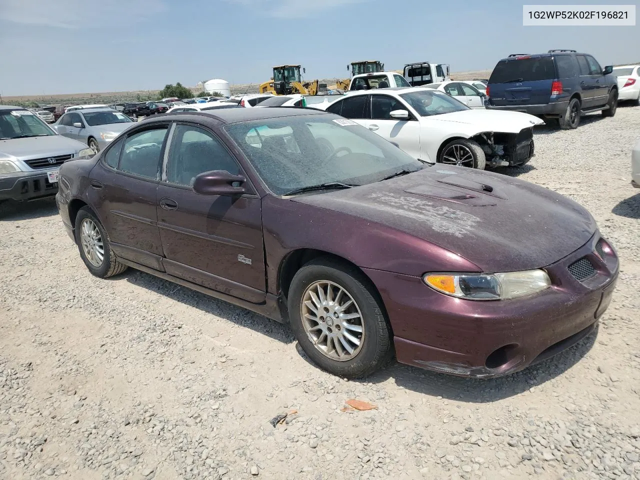 2002 Pontiac Grand Prix Gt VIN: 1G2WP52K02F196821 Lot: 63013834