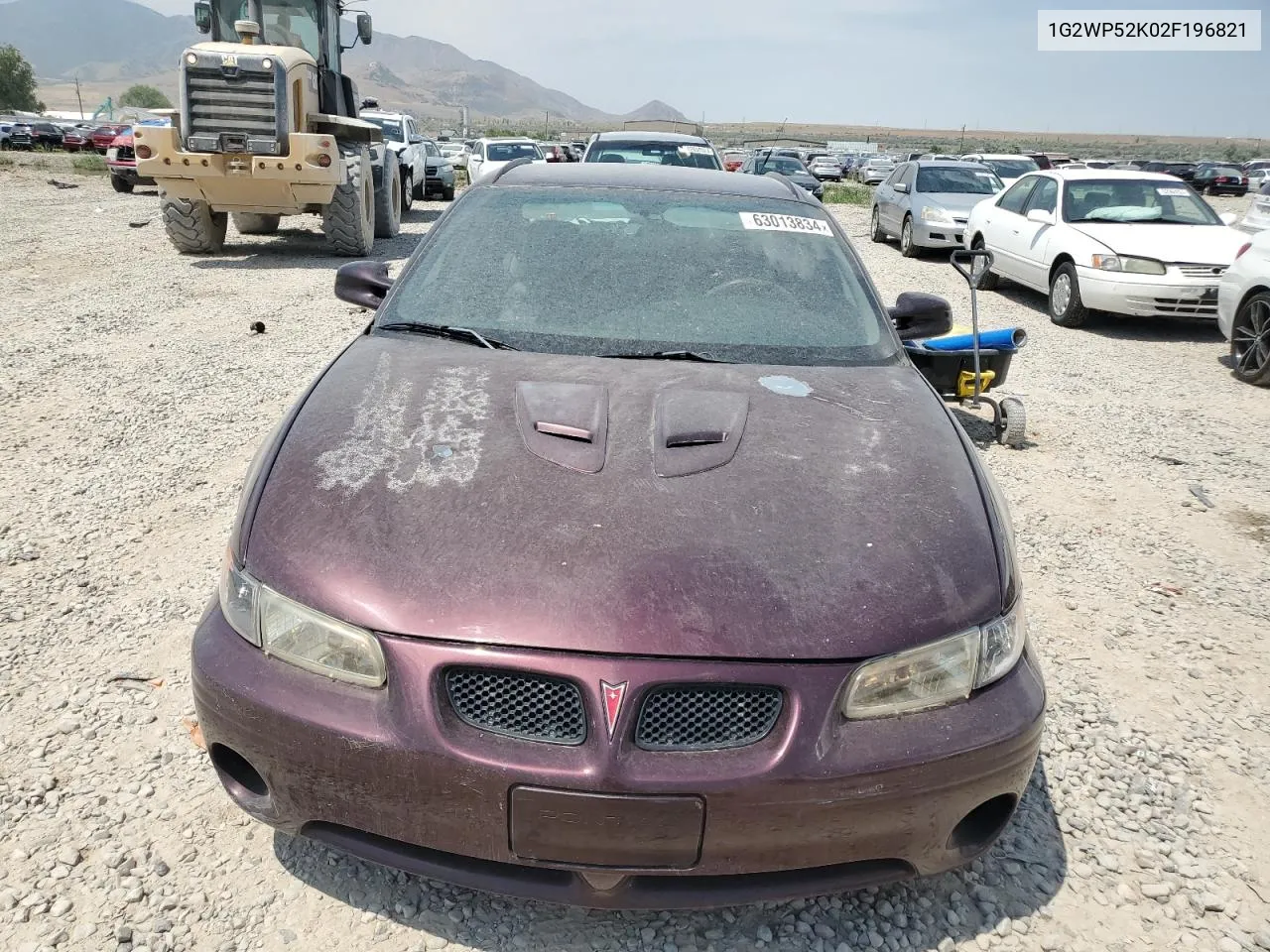 2002 Pontiac Grand Prix Gt VIN: 1G2WP52K02F196821 Lot: 63013834