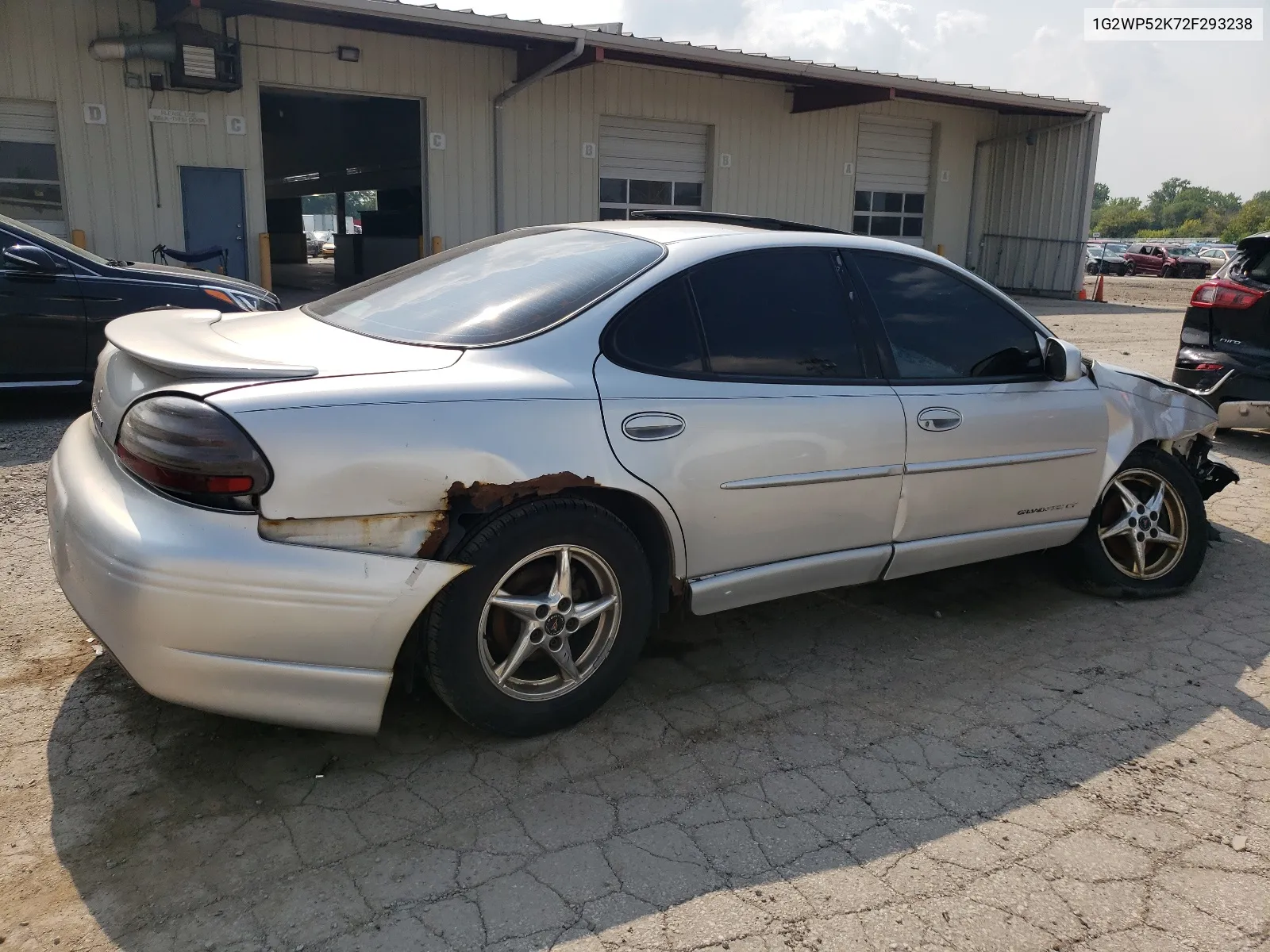 2002 Pontiac Grand Prix Gt VIN: 1G2WP52K72F293238 Lot: 64200624