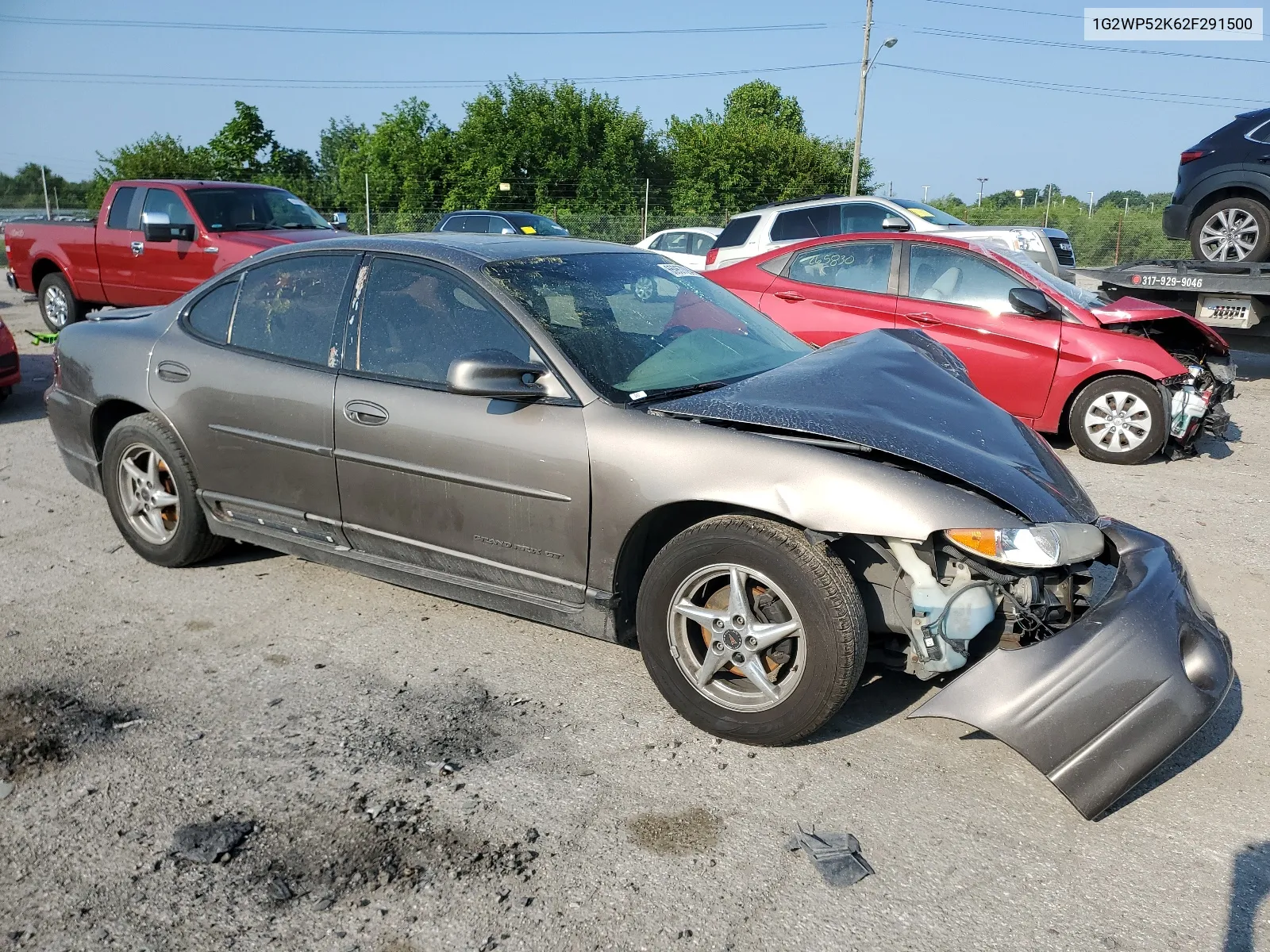 1G2WP52K62F291500 2002 Pontiac Grand Prix Gt