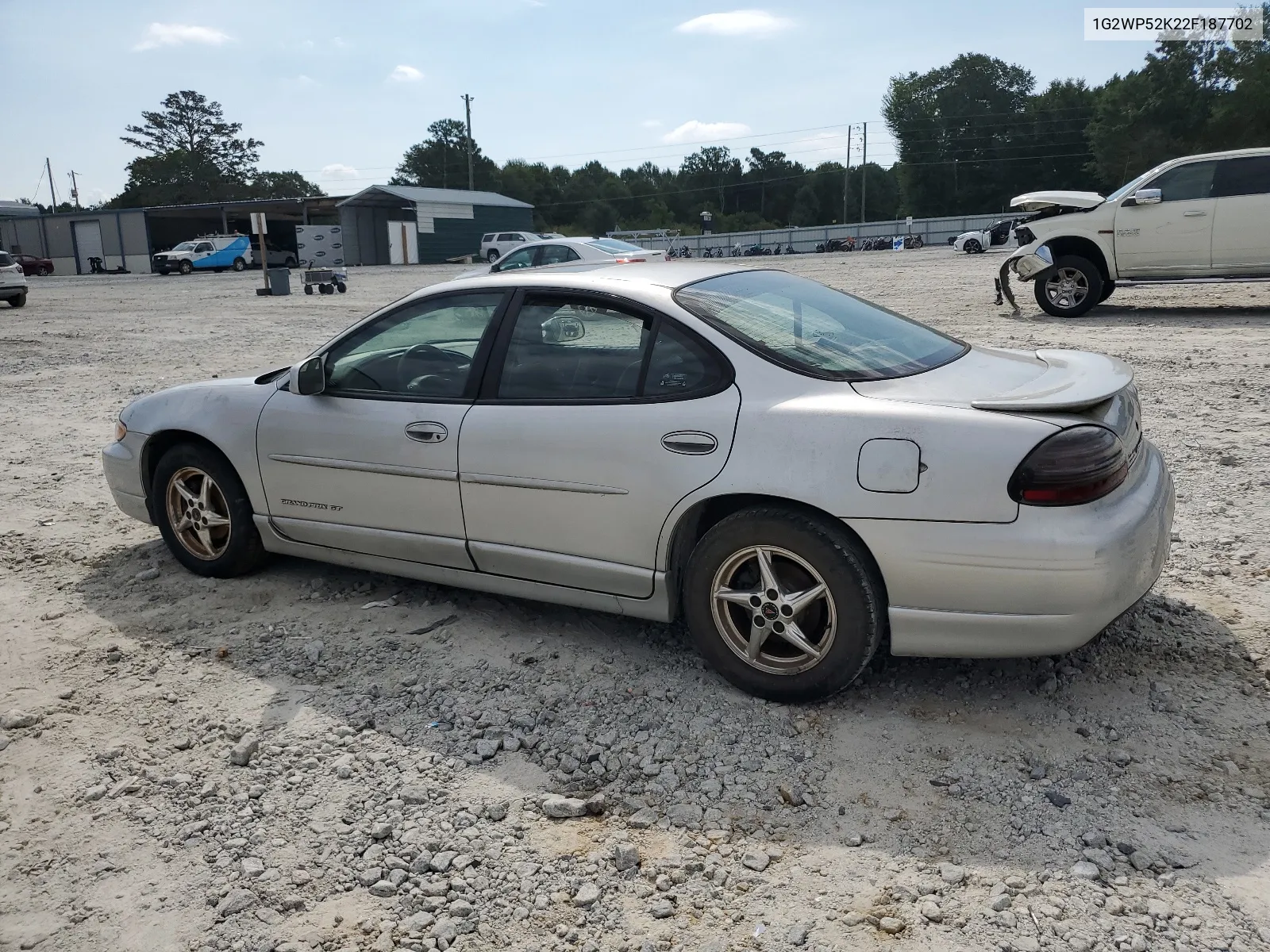 2002 Pontiac Grand Prix Gt VIN: 1G2WP52K22F187702 Lot: 67353874