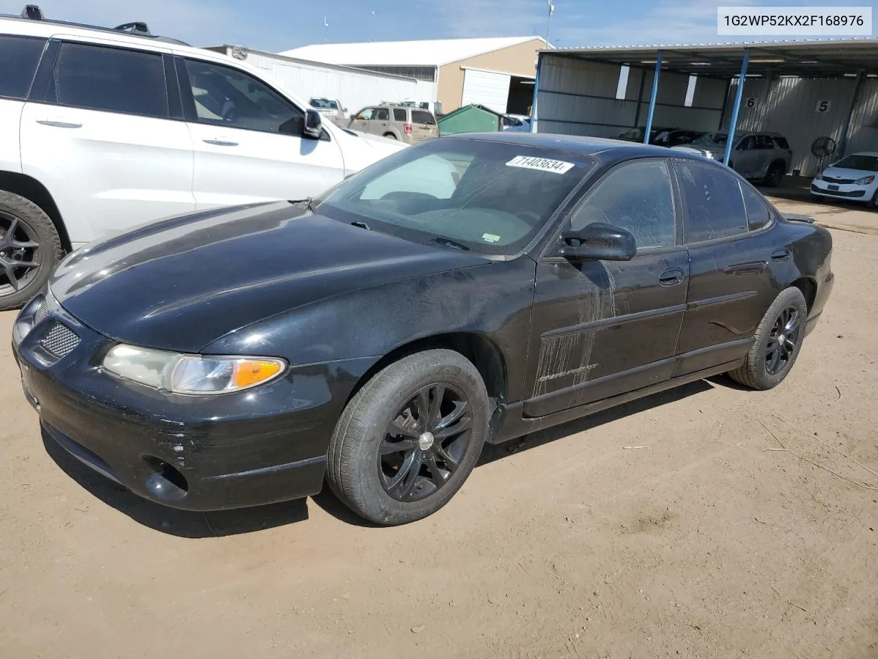 2002 Pontiac Grand Prix Gt VIN: 1G2WP52KX2F168976 Lot: 71403634