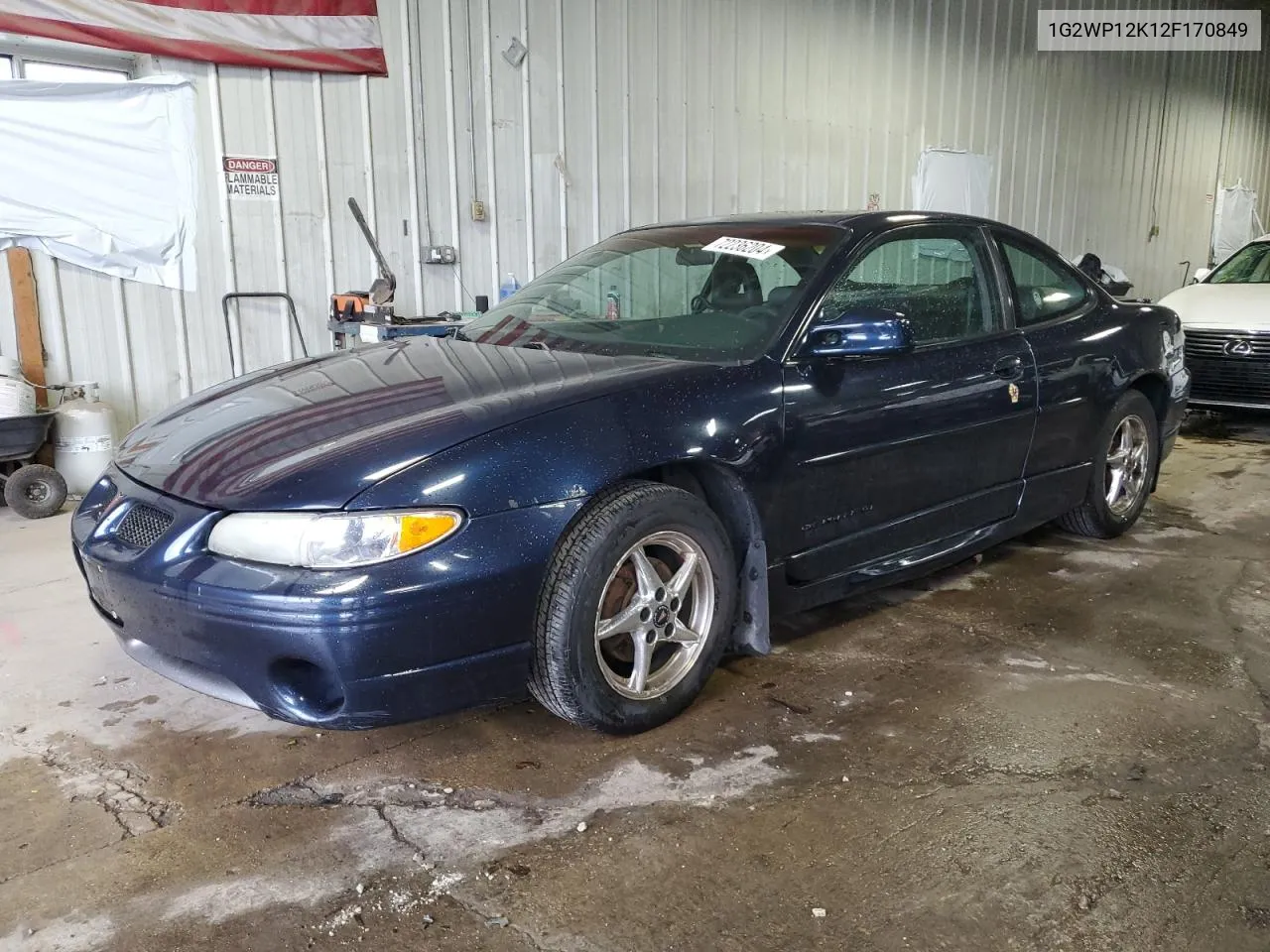 1G2WP12K12F170849 2002 Pontiac Grand Prix Gt