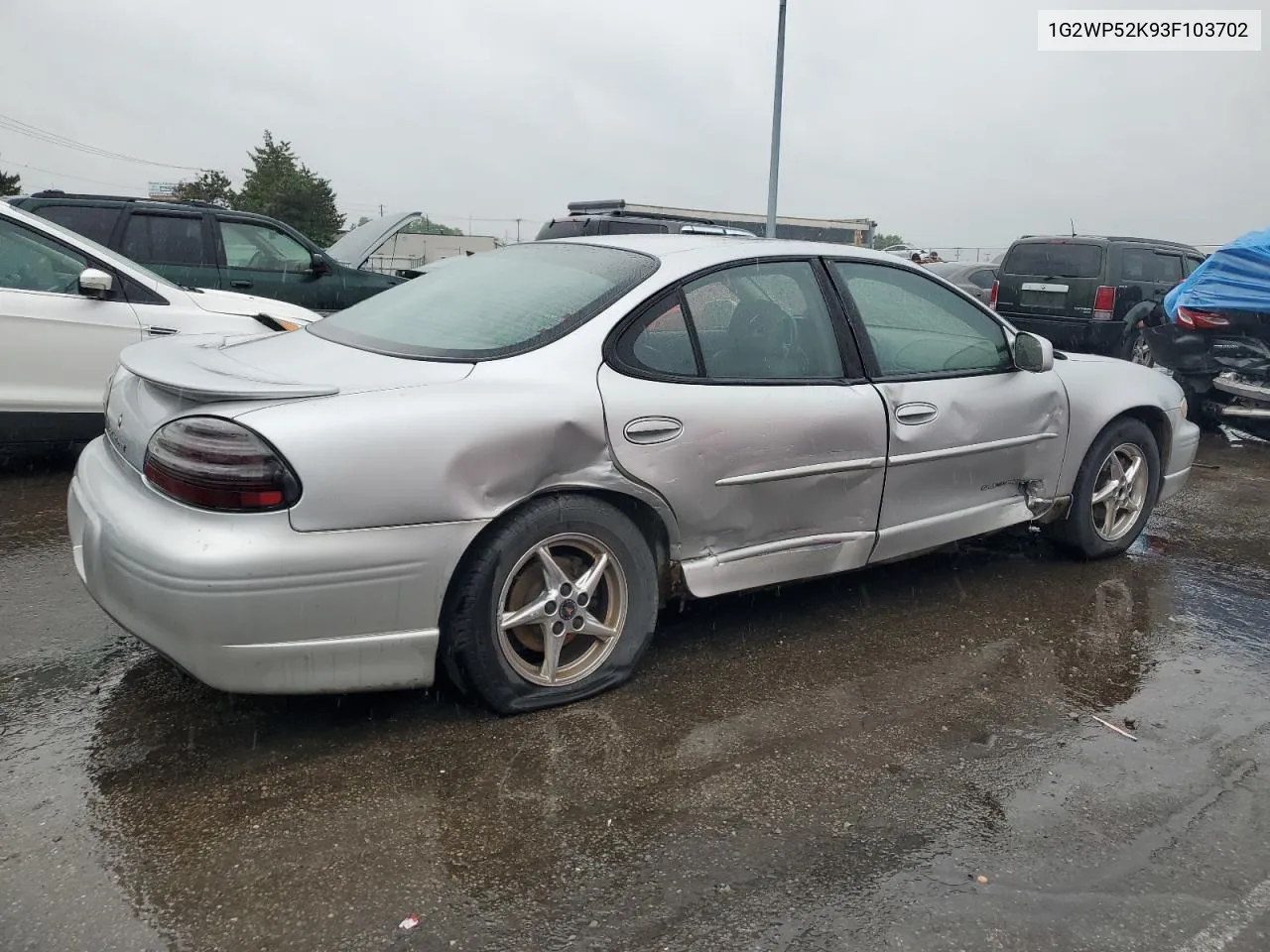 1G2WP52K93F103702 2003 Pontiac Grand Prix Gt