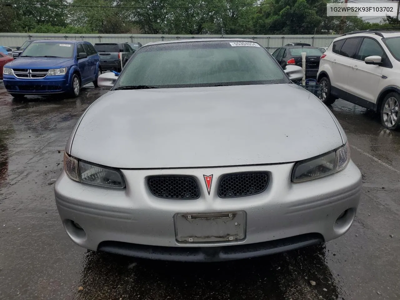 1G2WP52K93F103702 2003 Pontiac Grand Prix Gt