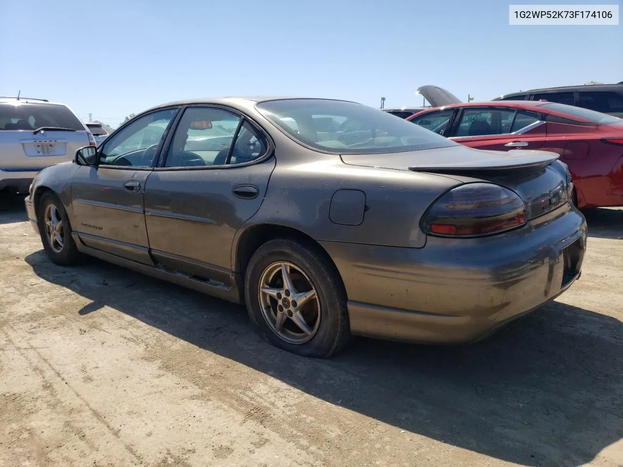 2003 Pontiac Grand Prix Gt VIN: 1G2WP52K73F174106 Lot: 55998734