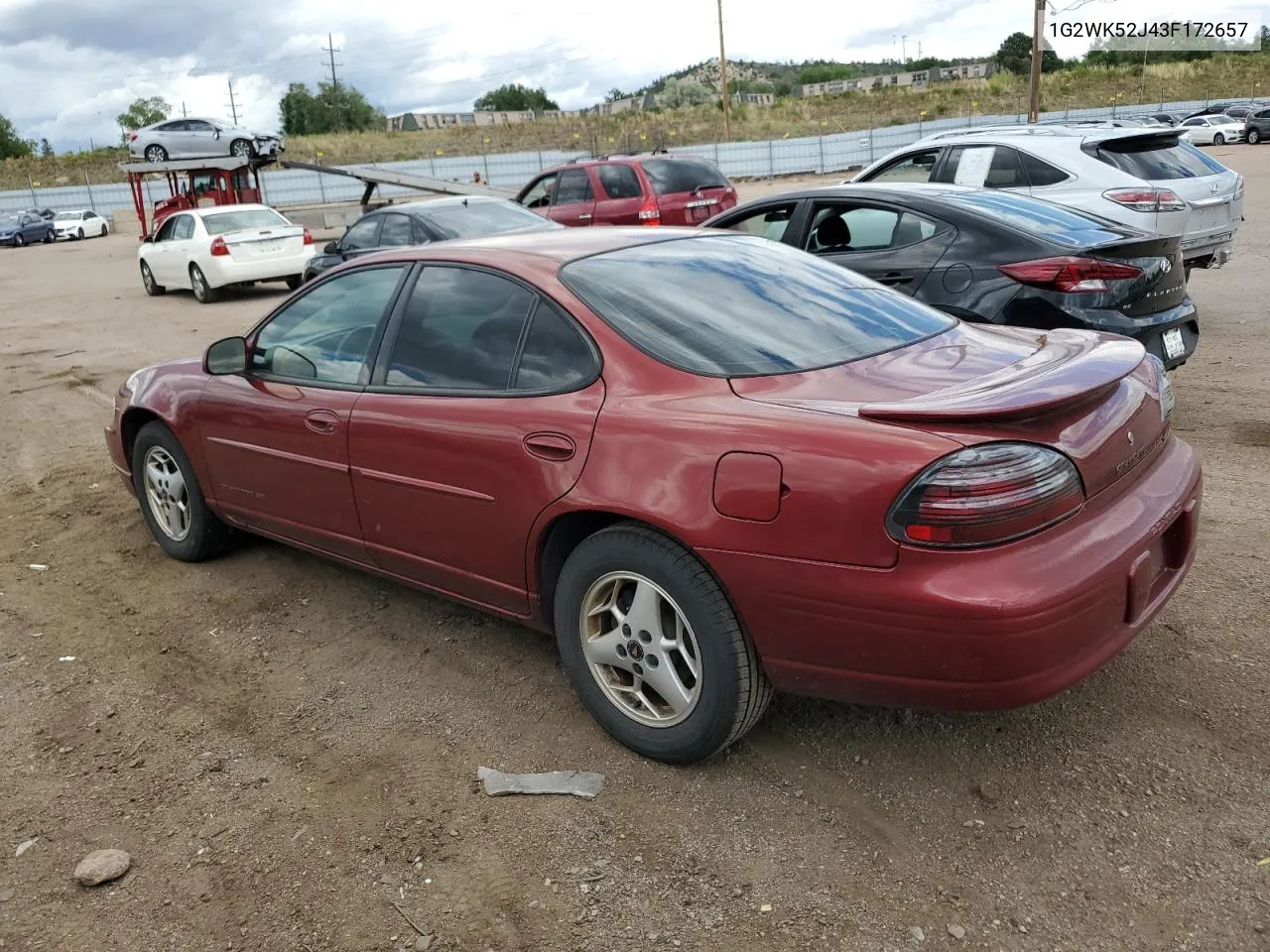 2003 Pontiac Grand Prix Se VIN: 1G2WK52J43F172657 Lot: 61664114