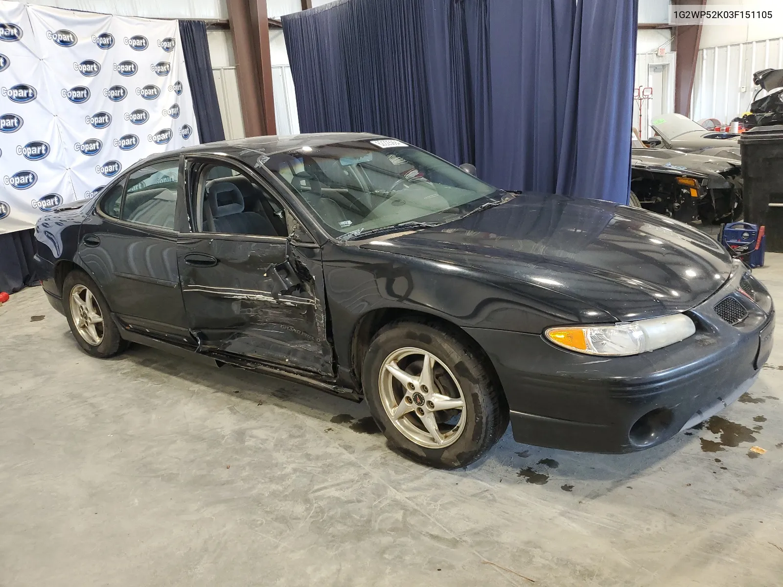 1G2WP52K03F151105 2003 Pontiac Grand Prix Gt