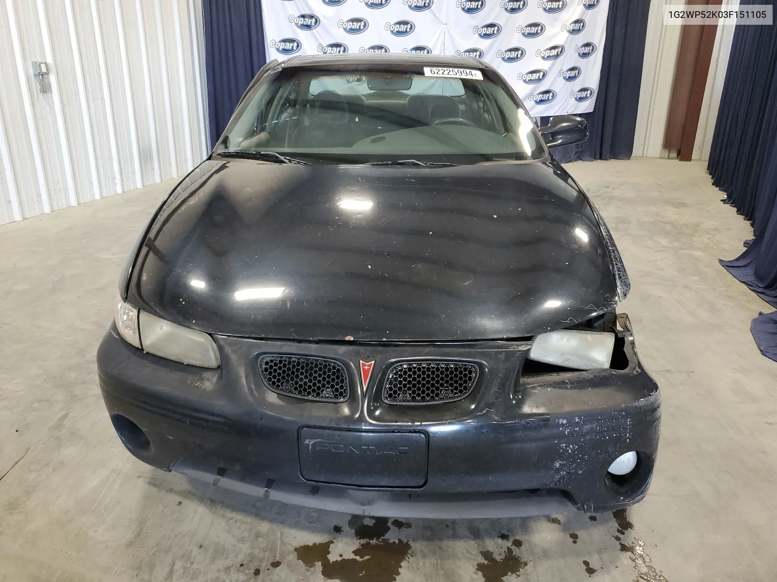 1G2WP52K03F151105 2003 Pontiac Grand Prix Gt