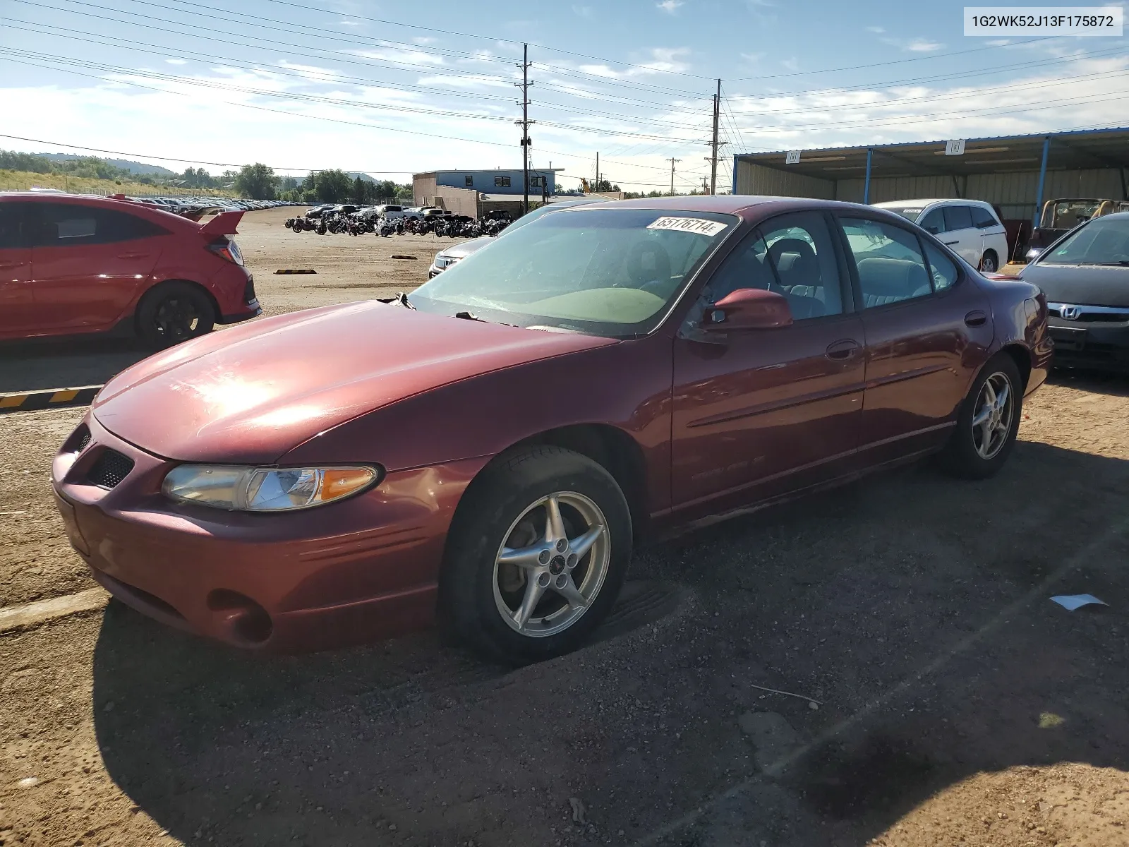 1G2WK52J13F175872 2003 Pontiac Grand Prix Se