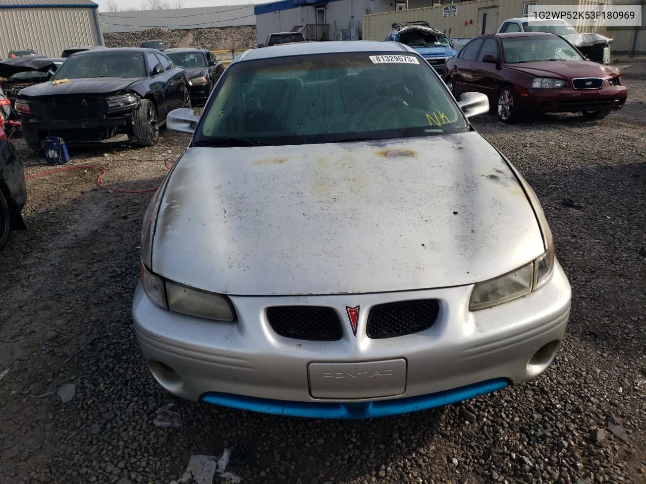 1G2WP52K53F180969 2003 Pontiac Grand Prix Gt