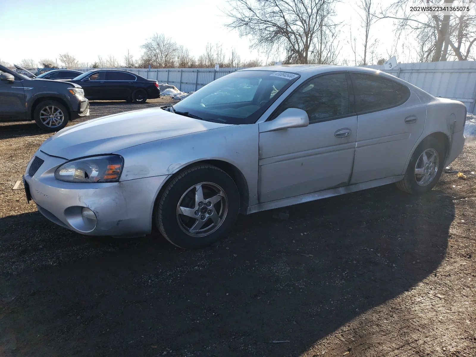 2004 Pontiac Grand Prix Gt2 VIN: 2G2WS522341365075 Lot: 41894544