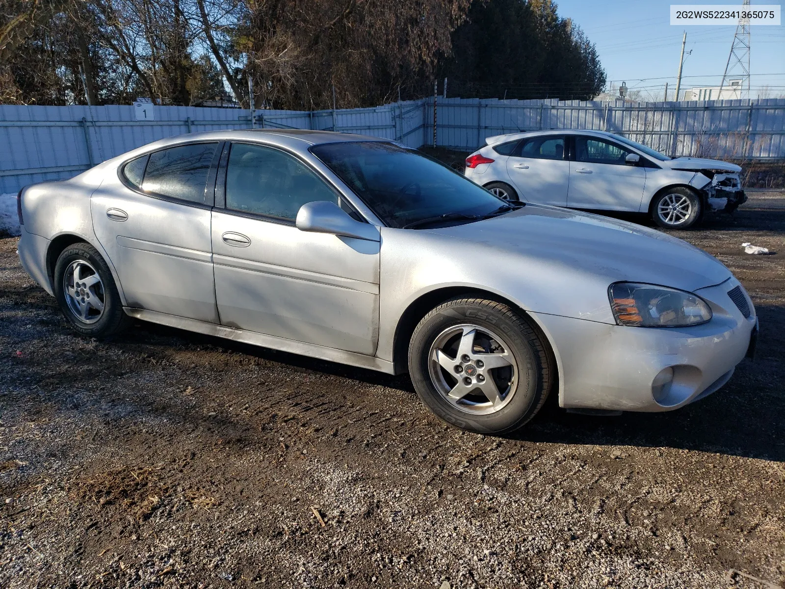 2004 Pontiac Grand Prix Gt2 VIN: 2G2WS522341365075 Lot: 41894544