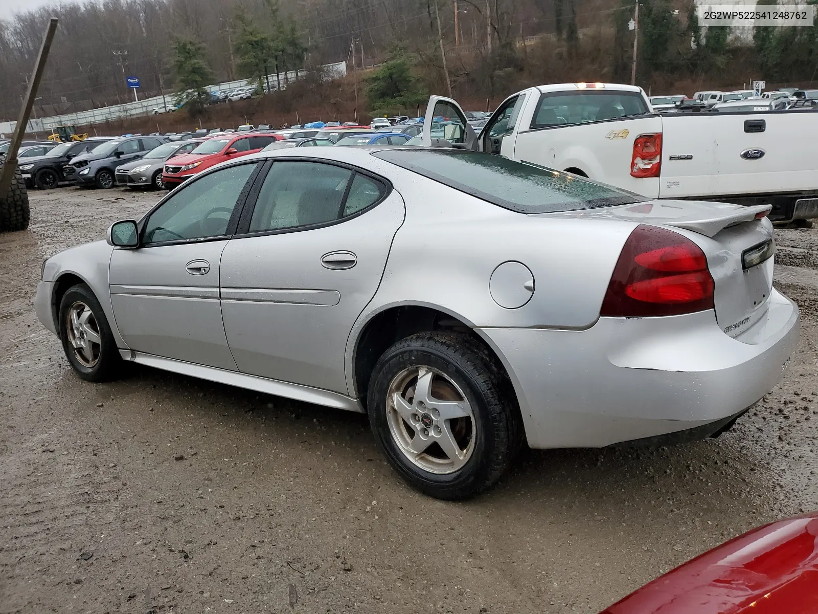 2004 Pontiac Grand Prix Gt VIN: 2G2WP522541248762 Lot: 44667834