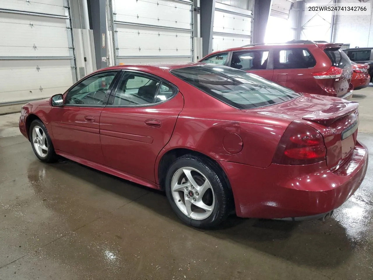 2004 Pontiac Grand Prix Gtp VIN: 2G2WR524741342766 Lot: 50543814