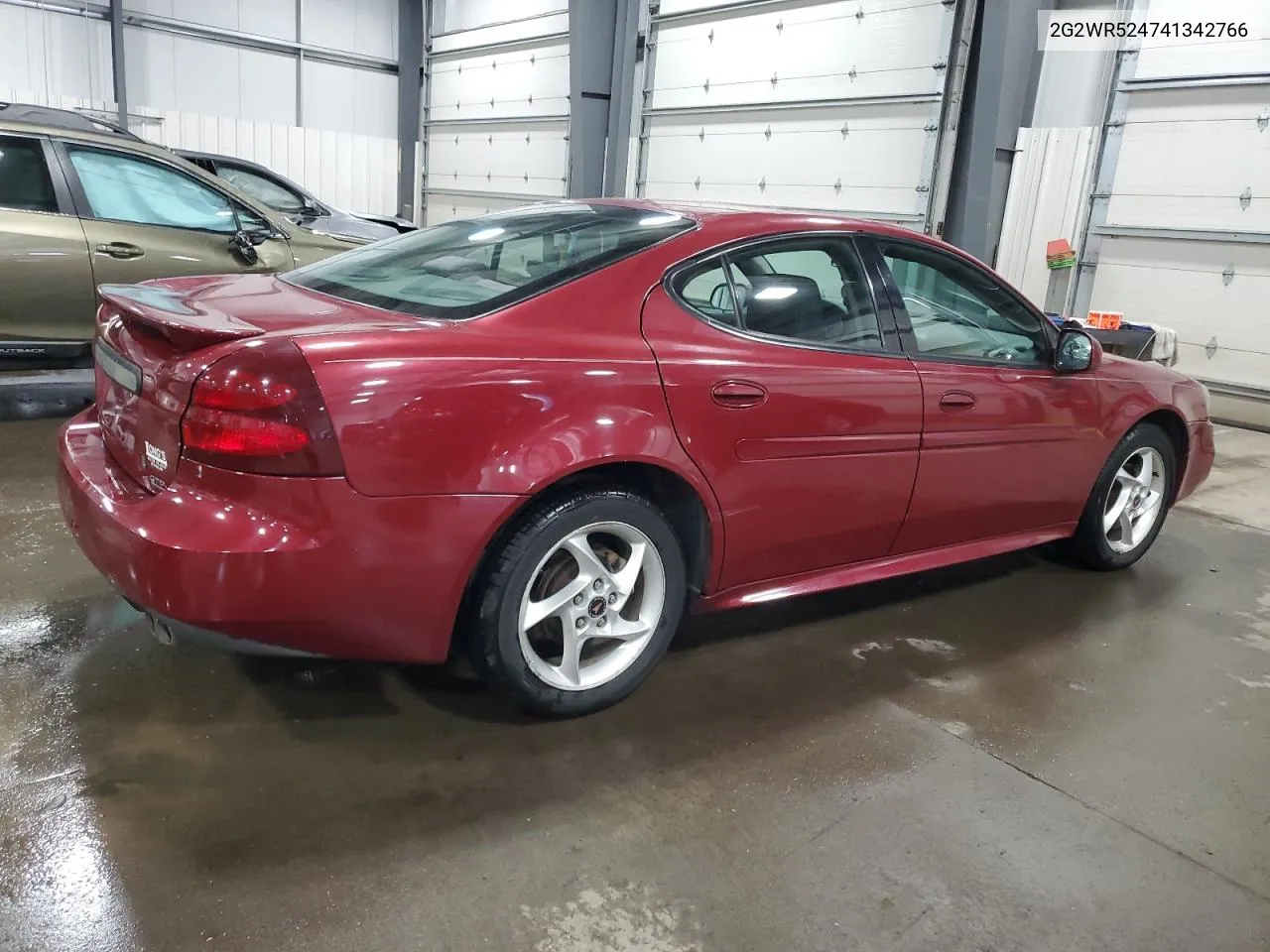 2004 Pontiac Grand Prix Gtp VIN: 2G2WR524741342766 Lot: 50543814